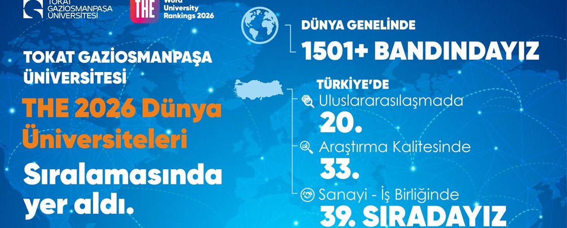 TOGÜ, Araştırma ve Uluslararasılaşmada Türkiye’nin En İyileri Arasında